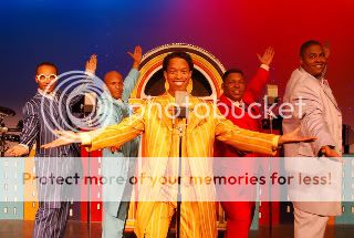 “Five Guys Named Moe” is being staged at Center Stage Theater in Fontana through Oct. 17. (Contributed photo by Dylan Hernandez) Contributed photo by Dylan Hernandez
