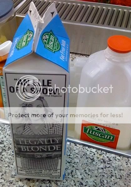 Show Ads on Milk Cartons